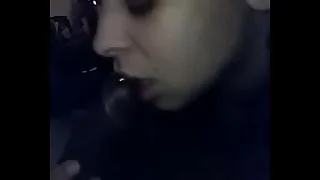 enjoying sucking cock